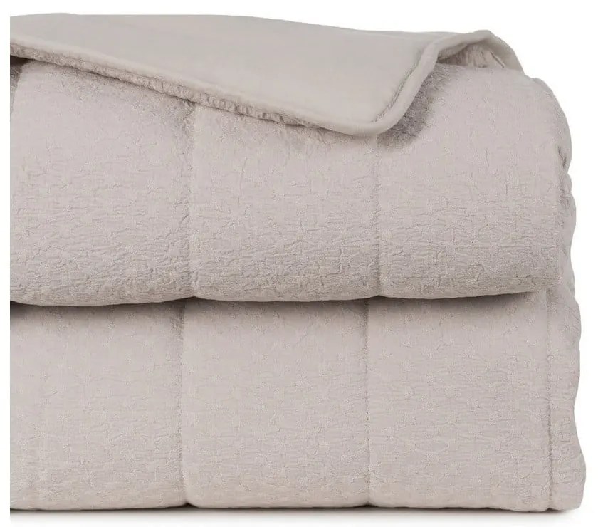 Bézs steppelt ágytakaró 240x260 cm – Ixia