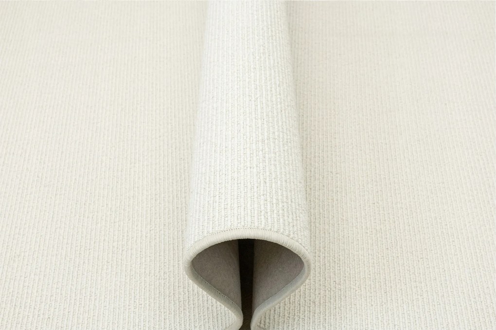 Gyapjú Szőnyeg Krém Csíkos Filc Csíkok Avondale Szoba 150x200 cm