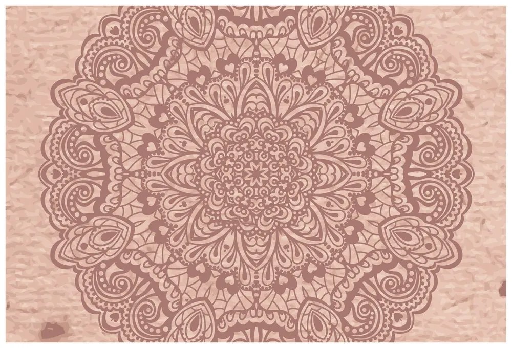 Öntapadó tapéta virágos Mandala