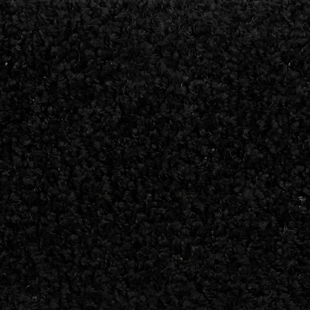 30 db fekete lépcsőszőnyeg 65x21x4 cm