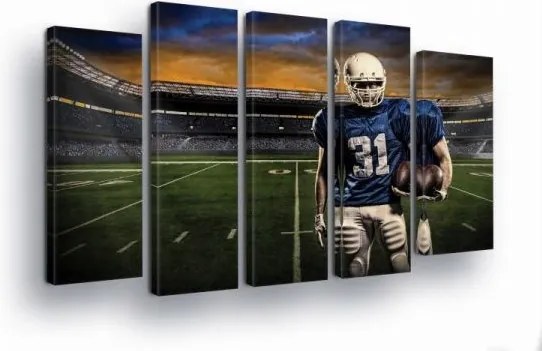 Kép 150x100 Amerikai foci játékos stadion naplemente sport energia