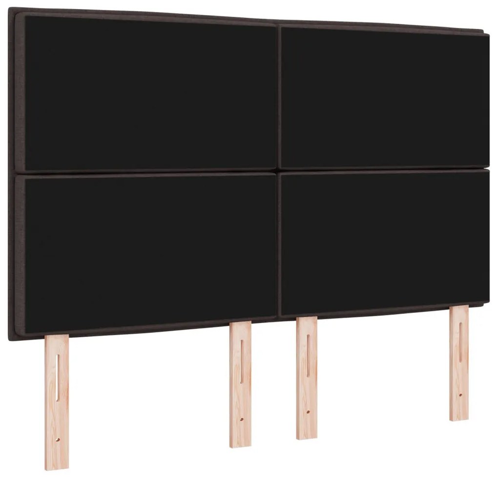 Fejtámla Sötétbarna 140 cm Szövet