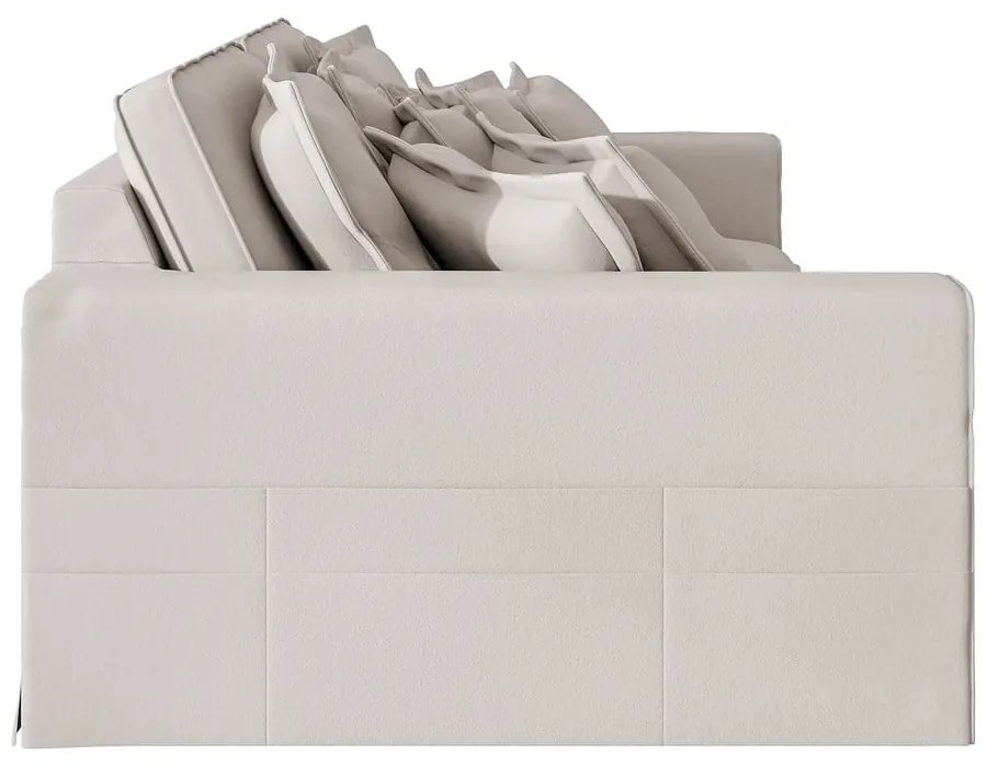 Krémszínű kanapé 236 cm Nora – Ropez