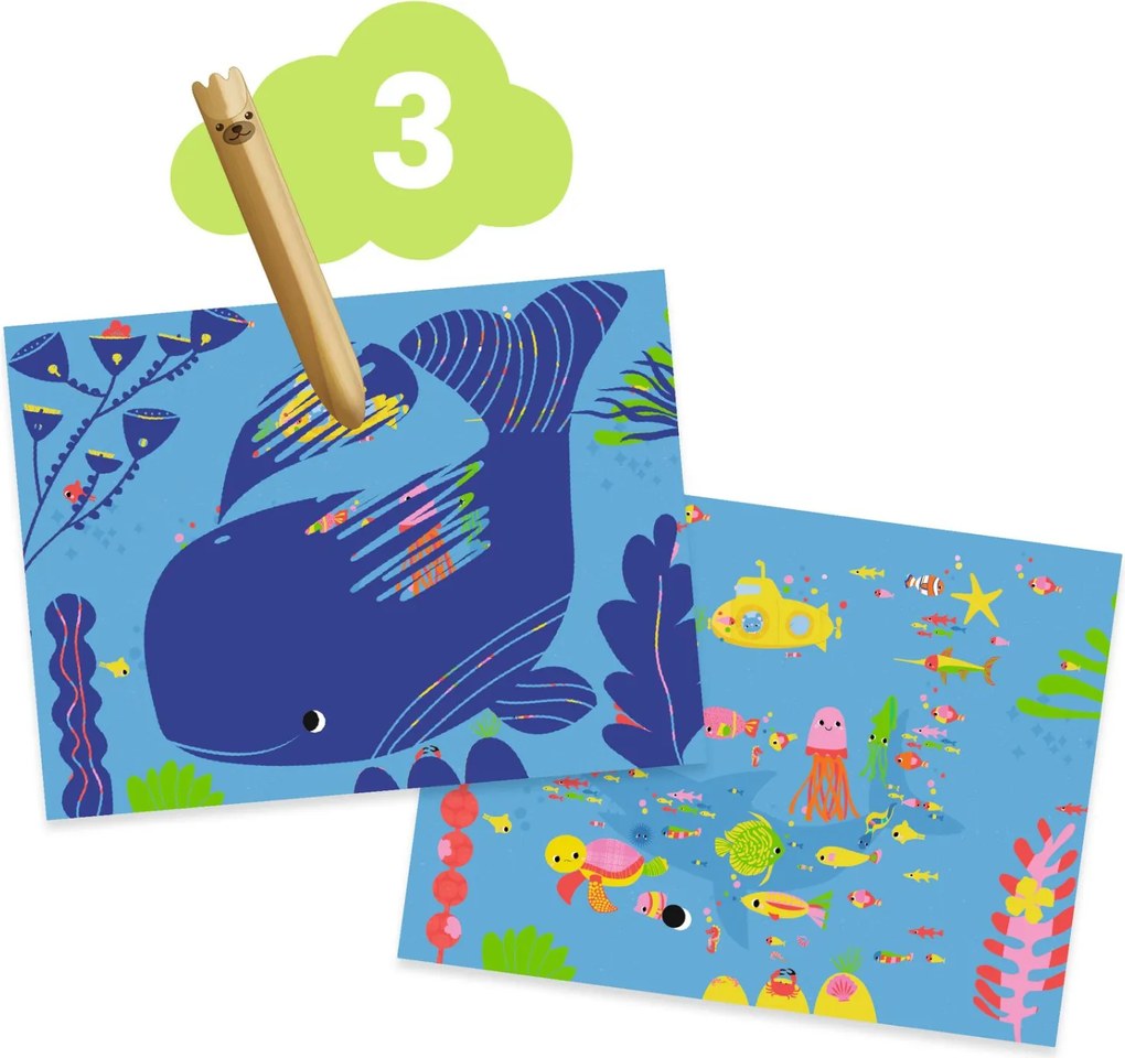 Kreatív műhely - 6 technika 1 dobozban - Egér és barátai - The mouse and his friends