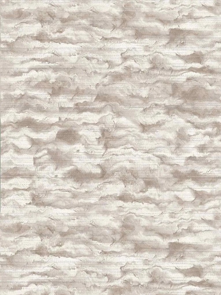 Esselle Home Elemental Molina bézs-törtfehér felhős vlies tapéta – 100606EH