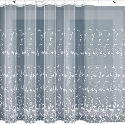 Mg Függöny jacquard 35643 Fehér 350x160cm kész M szalaggal