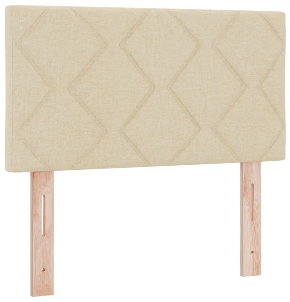 Fejtámla Gyémánt Blokkok Design Krém 80 cm Szövet