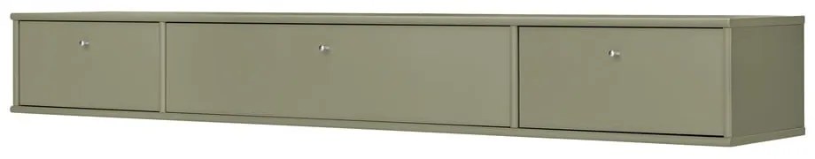 Khaki TV-állvány 176x22x32,5 cm Mistral – Hammel Furniture
