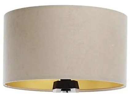 Univerzális STANDART E27 lámpabúra, 45 cm, bézs/arany