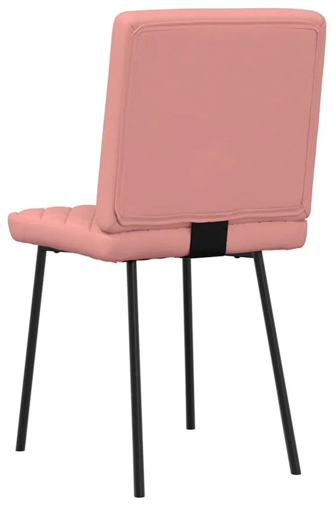 étkezőszékek 2 db Rózsaszín műbőr