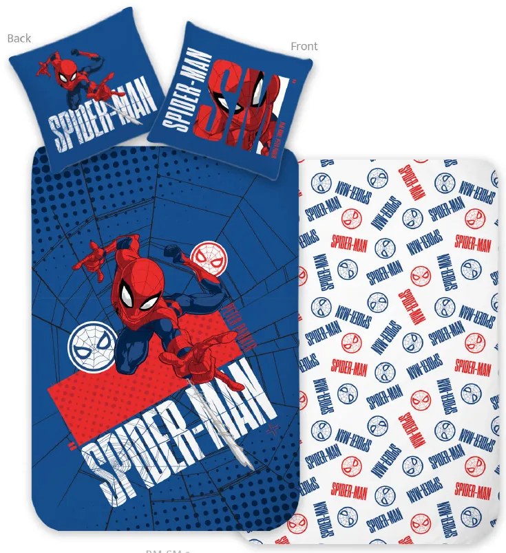 Pókember Peter Parker ágyneműhuzat 140×200cm, 70×90 cm