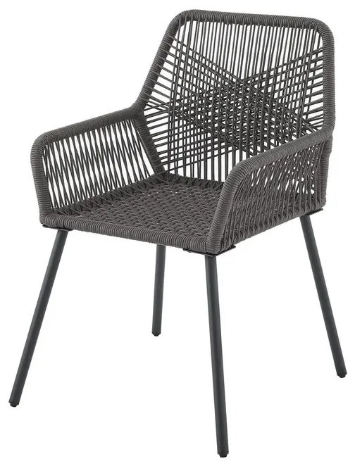 Juskys Kastos fém székek 2 db - szürke