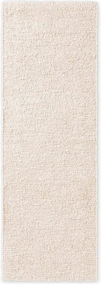Krémszínű kézi szövésű buklé futószőnyeg 80x200 cm Notting Hill Portobello – Ted Baker