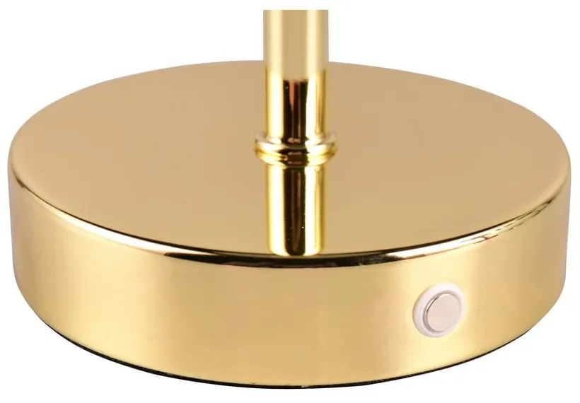 Aranyszínű LED dimmelhető asztali lámpa (magasság 30 cm) Jeff – Reality