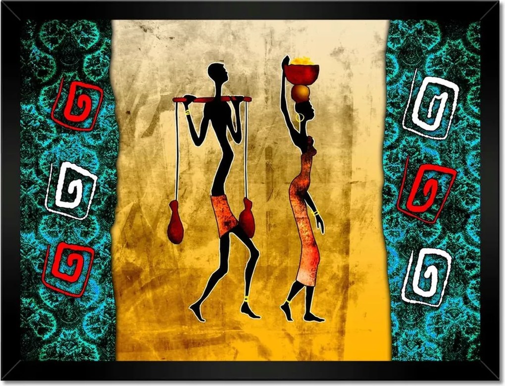Poszterek keretben 40x30 Afrikaiak