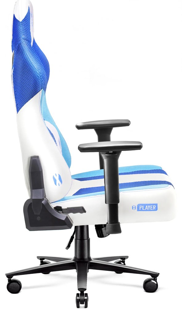 Diablo X-Player 2.0 szövet gamer szék gyerekeknek Kids MÉRET: Frost white /fehér Diablochairs