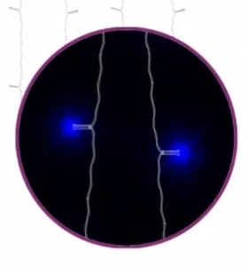 8 funkciós kék fényfüggöny 300 LED-del 3 x 3 m