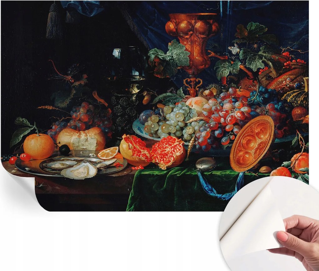 Dekoratív Öntapadós Tapéta Divatos Minták Gyümölcsös bőség 152x104 cm