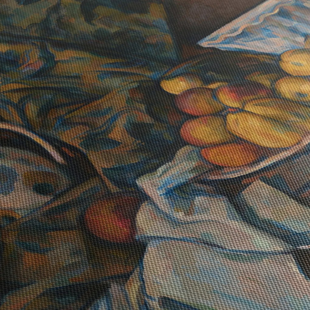 Kép - Paul Cézanne, Still Life with Apples and Peaches, reprodukciók (150x105 cm)