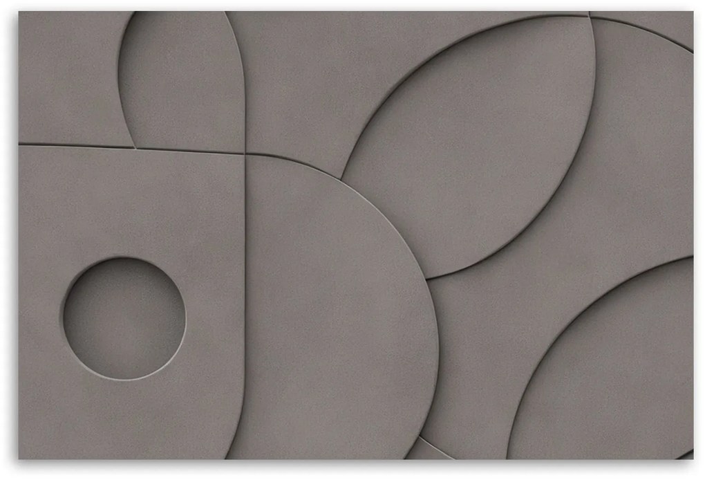 Gario Vászonkép Geometriai kompozíció 3D Méret: 100 x 70 cm