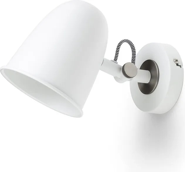RENDL DANNY fali lámpa fehér matt nikkel 230V LED E14 5W