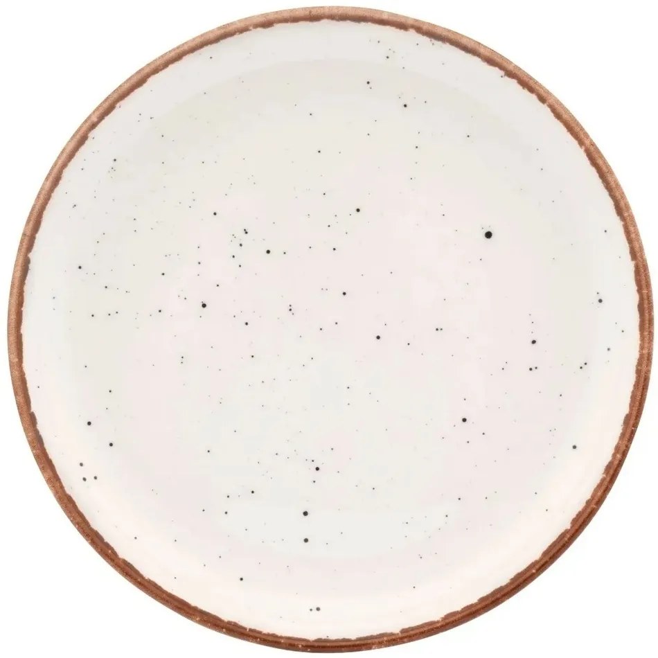 Altom Reactive Ivory porcelán desszert tányér,19,5 cm
