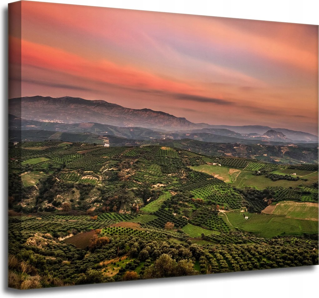 Vászonkép Természet Panoráma Hegyek Nyugat 50x40