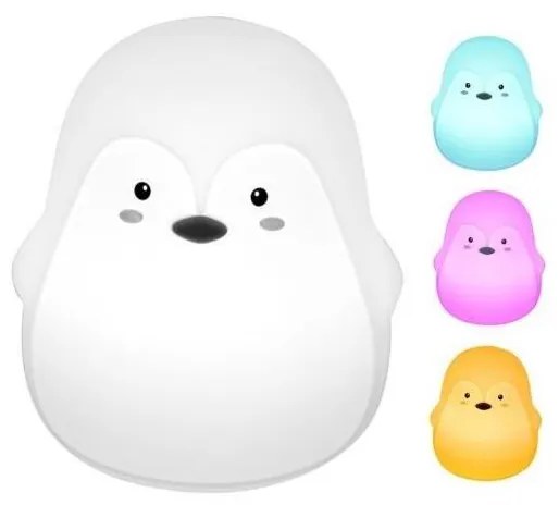 Rabalux 5410 - LED RGB Gyereklámpa BALOO LED/0,4W pingvin