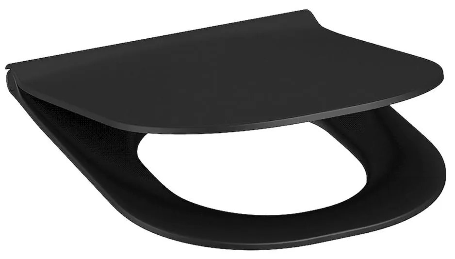 JIKA H8917167160631 - MIO SoftClose WC ülőke, duroplast, matt fekete