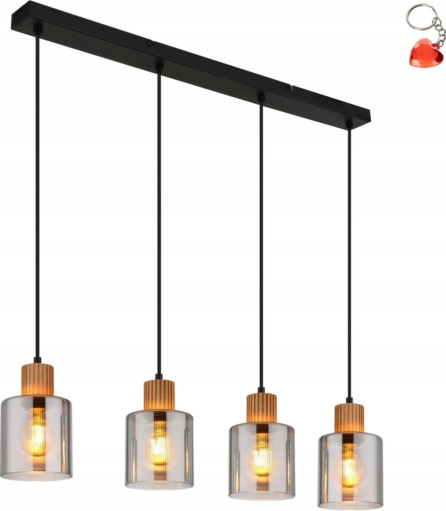 Függő lámpa Aleidis 15768-4 Globo