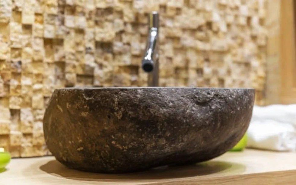 Mosdókagyló river stone The Lavabo Cut