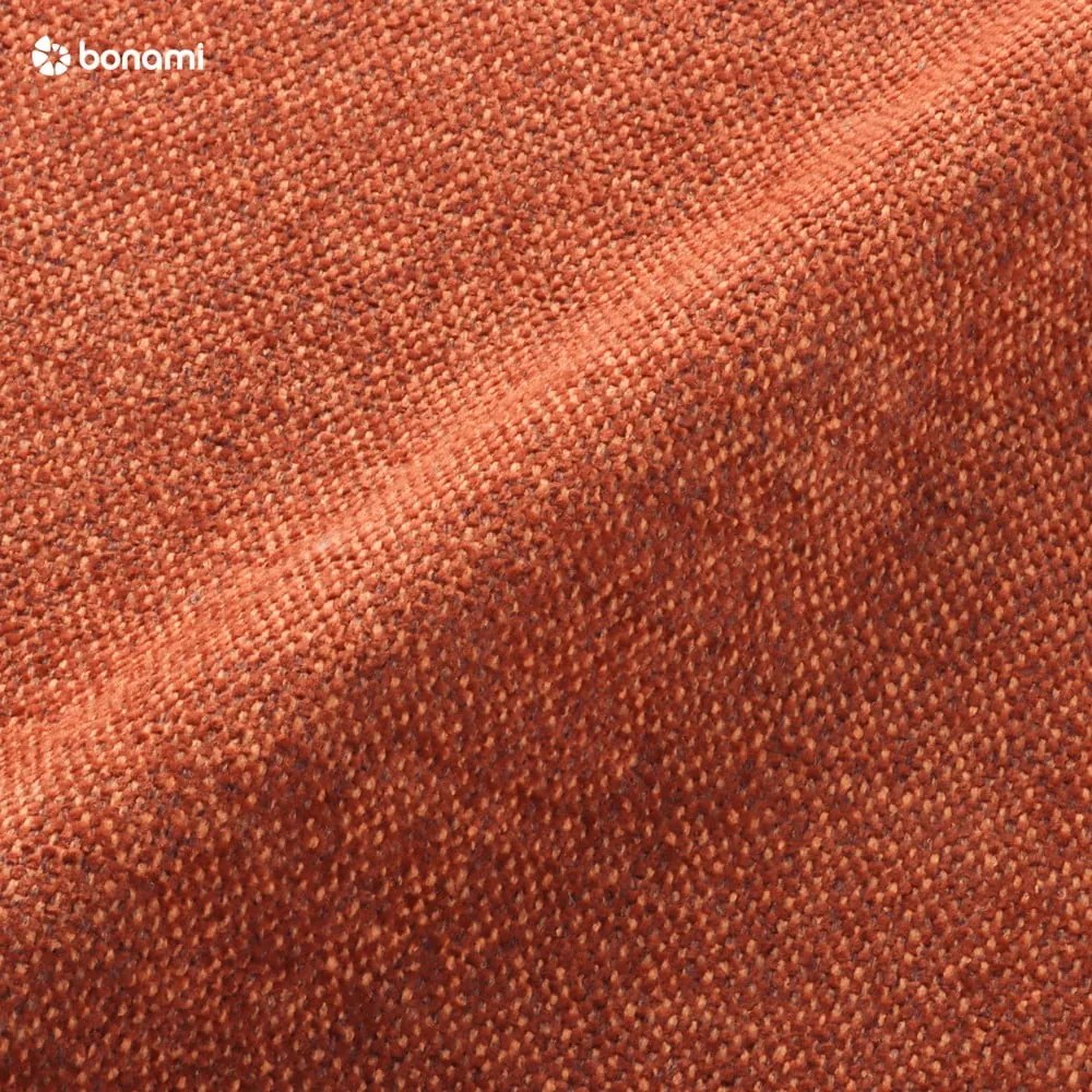 Scandic Lagom tégla-narancssárga kinyitható sarokkanapé, jobb oldali - Miuform