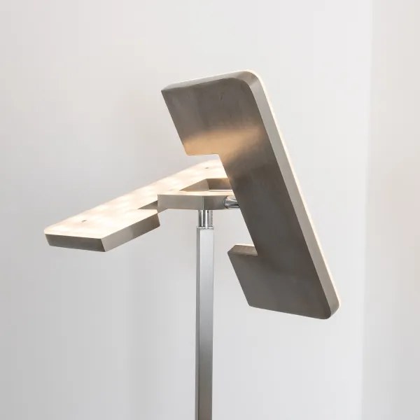 Eglo 33182 -LED Dimmelhető állólámpa SOLANO 1xLED/26W/230V+1xLED/3,2W króm