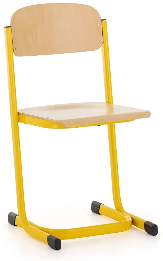 Denis iskolaszék - 2-es méret, sárga - ral 1021