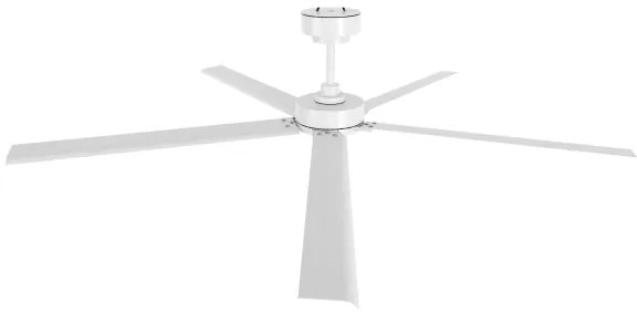 Lucci air 21616049 - Mennyezeti ventilátor MONZA IP55 fehér + távirányítás