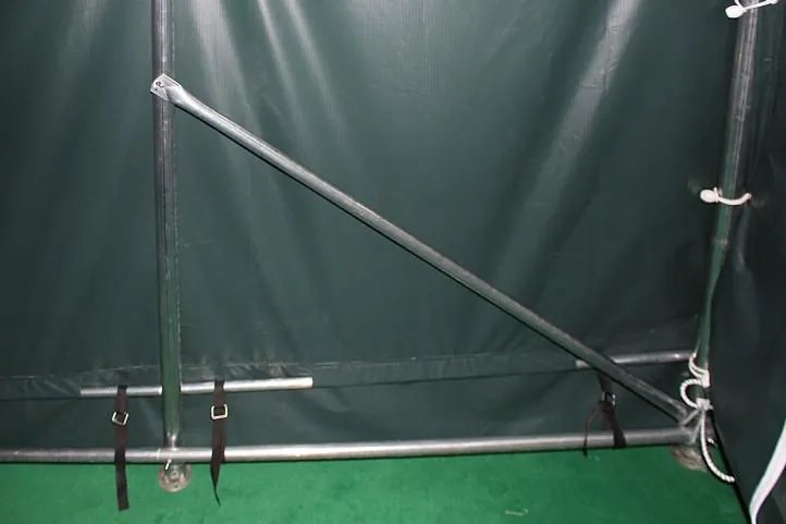 Kerti és gazdasági sátor 3,3×6 m PVC 550 g/m² zöld