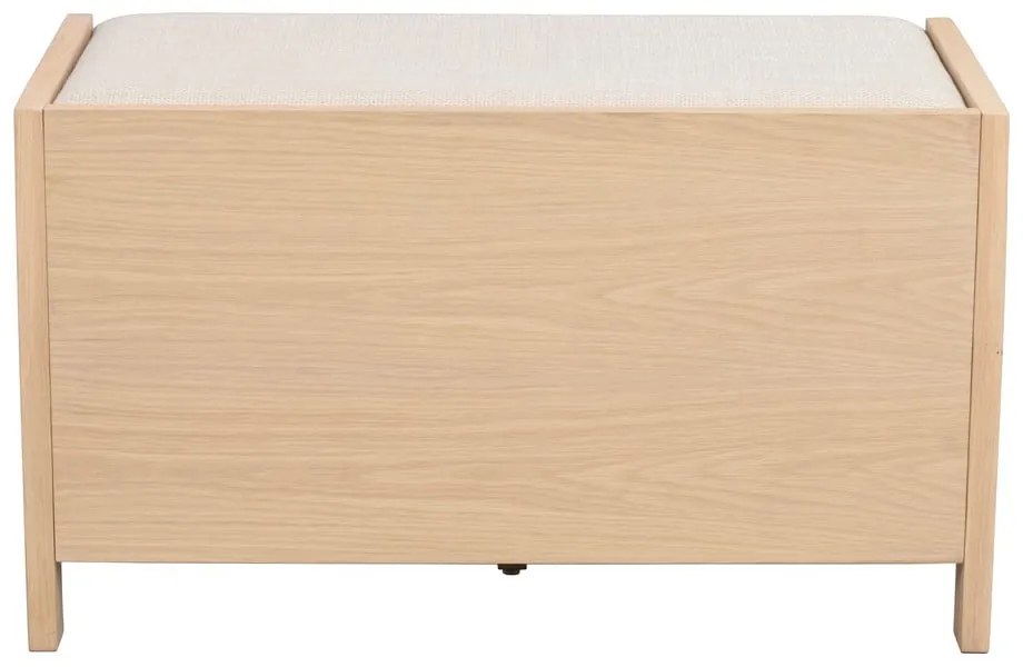 Natúr színű pad Hillmond – Rowico