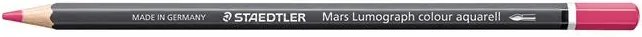 Akvarell színes ceruza, hatszögletű, STAEDTLER Mars® Lumograph® 104, rózsaszín (TS104206)