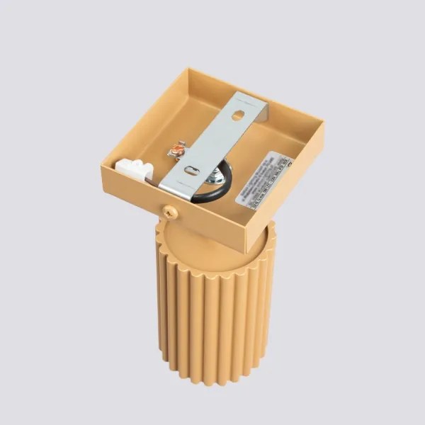 Sollux SL.1559 - Fali spotlámpa KARBON 1xGU10/10W/230V arany