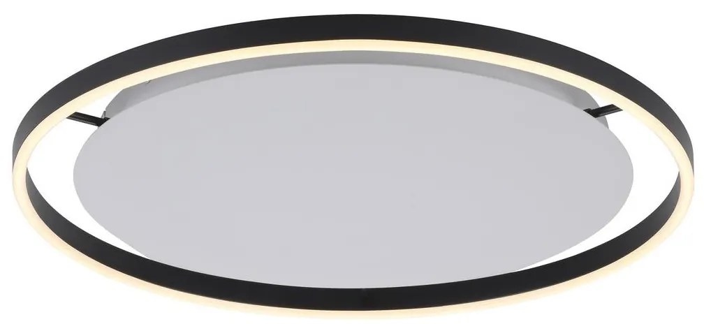 Leuchten Direkt 15392-13 - LED Dimmelhető mennyezeti lámpa RITUS 30W/230V fekete