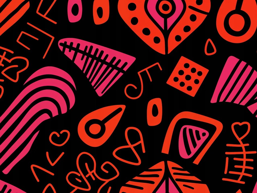 Poszter 100x75cm Ritmus Minták