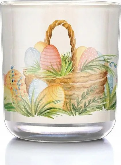 Húsvéti Tojásvadászat Pohárban Fehér Üveges Kringle Candle