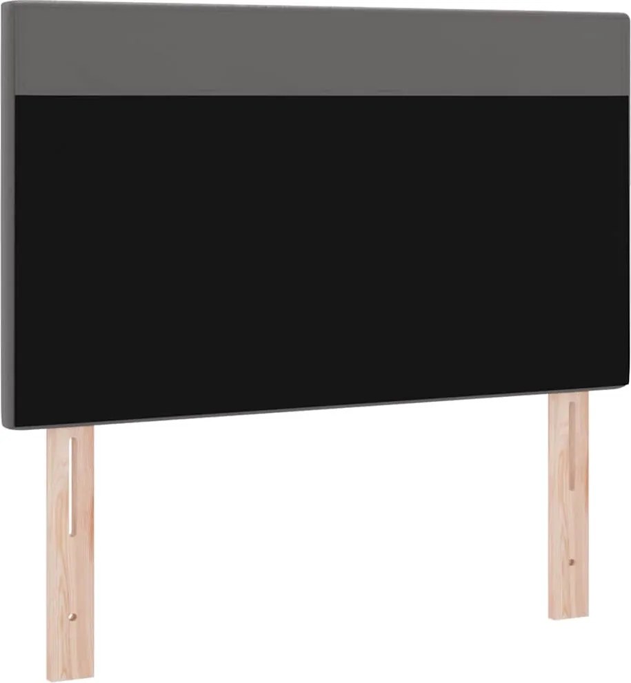 Fejtámla LED -es lámpákkal Falra szerelhető Szürke 90 cm PVC