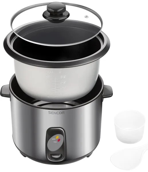 Sencor - Rizsfőző 1000W/230V 2,8 l rozsdamentes acél