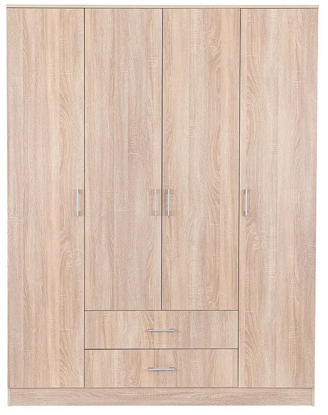 Miami gardróbszekrény 160x205 cm sonoma tölgy-sonoma tölgy