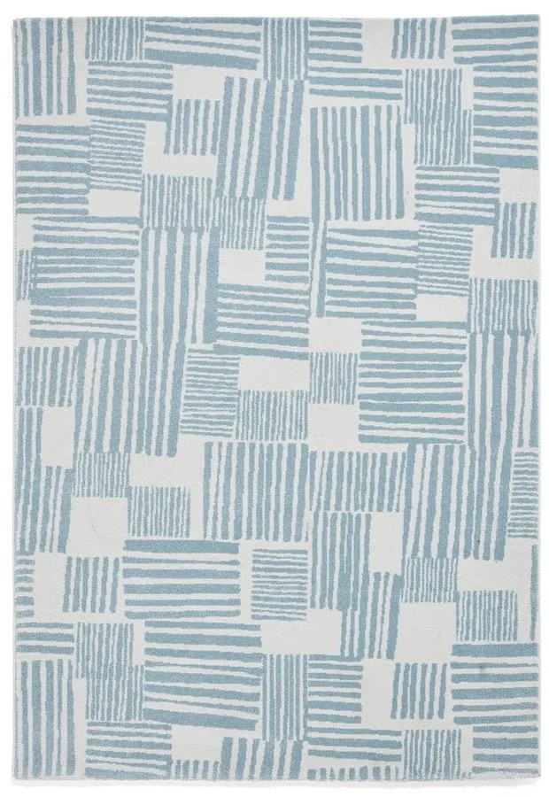 Világoskék szőnyeg 160x230 cm Blocks – Catherine Lansfield