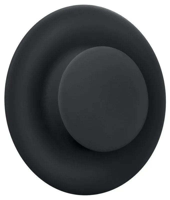 Fekete vízlehúzó tartóval 27 cm Kapi – Blomus