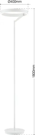 Orion - LED dimmelhető állólámpa KOLK LED/40W/230V 2700/4000K fehér