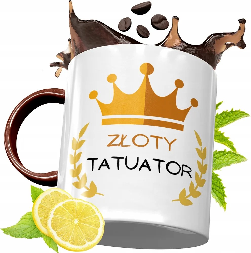 Bordó Bögre Tetováló Születésnapra Ajándék fényképes nyomtatással