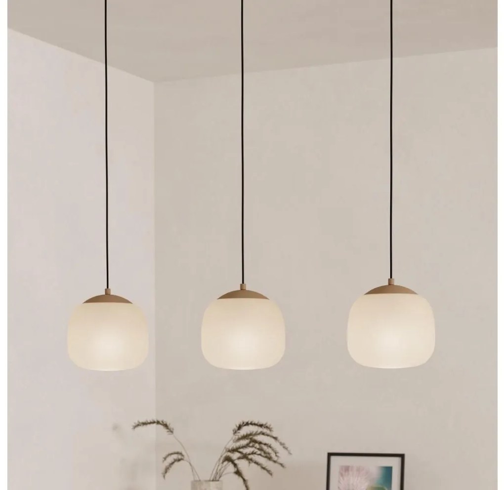 Eglo 900894 - Csillár zsinóron COMINIO 3xE27/40W/230V